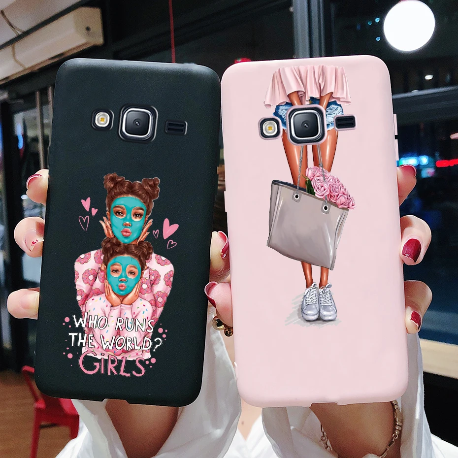 Pretty Girls Soft Silicone Phone Case for Samsung Galaxy J5 2015 J500 J500F J500H J500Y SM-J500F SM-J500H SM-J500FN Case Cover