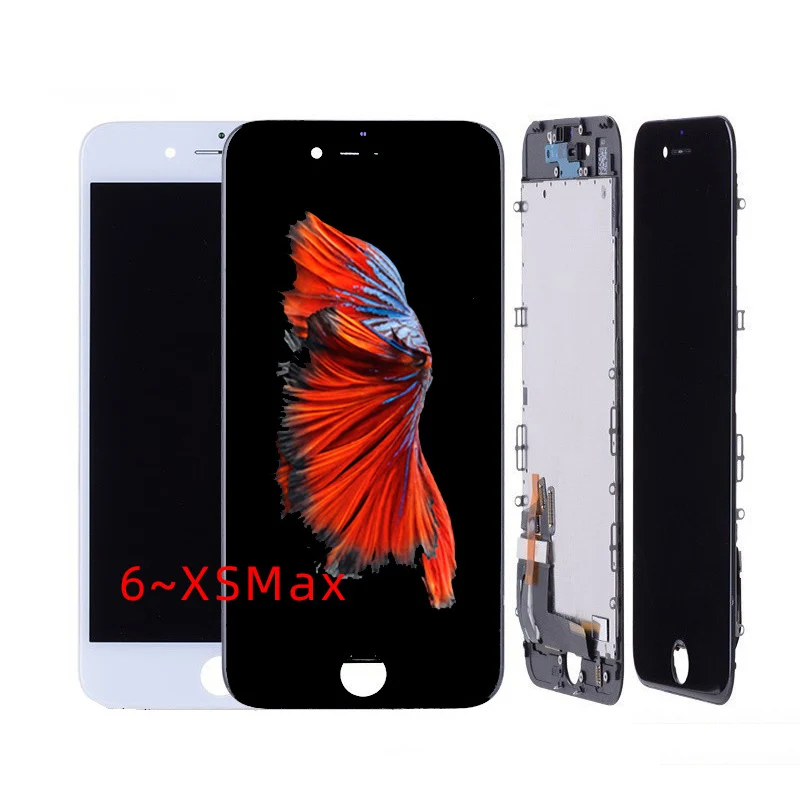 

ЖК-экран класса AAA +++ для iPhone 6, 6S, 6plus, 6splus, 7, 8, 7plus, 8plus, сенсорная панель дисплея, дигитайзер, сменный экран в сборе