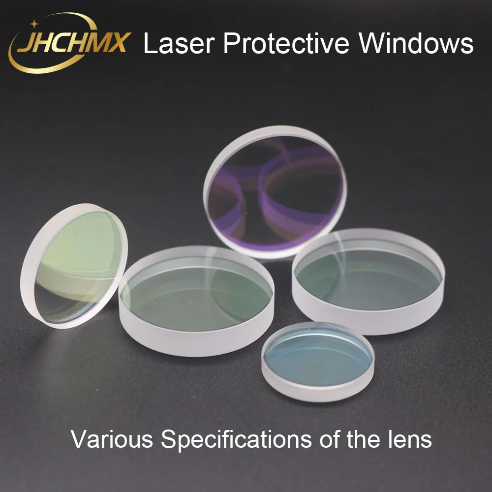 JHCHMX Laser Protective Windows for WSX 18*2 22.35*4 25.4*4 30*5 32*2 37*7 Optical Lens for WSX Laser Head NC12 NC30 NC60 ND18