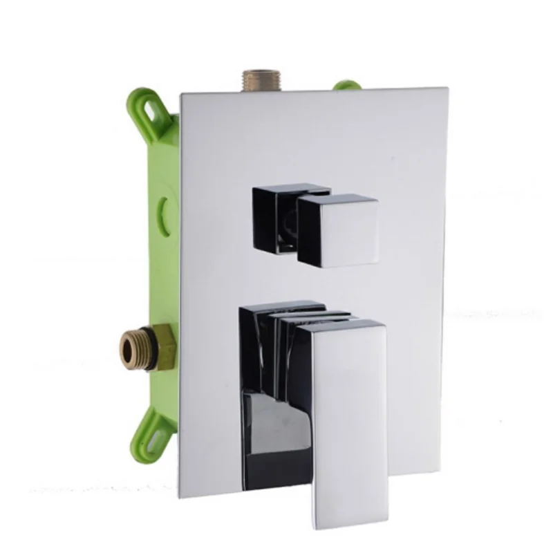 Concealed Bathroom In-wall Embedded Hidden Embedded Box Mixing Valve Take A Shower Rainforest Bathing Shower Set Faucet