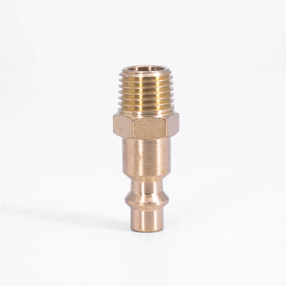 1/4 "NPT Stecker Pneumatische Fitting Amerikanischen Standard UNS Typ Air Linie Schnell Kupplung Stecker Koppler Adapter Luft Kompressor – Detail 2