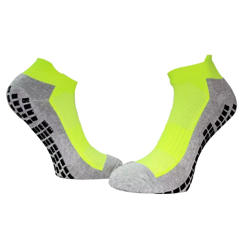 Sports Football Non-slip Silicone Sole Adults Men Women Soccer Socks Low-Top Indoor Yoga Grip Socks The Same Type As The Trusox