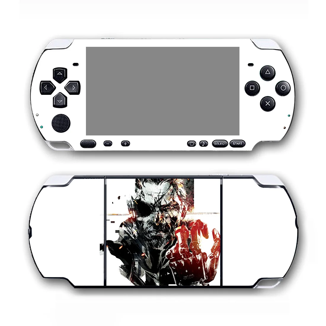 Metal Gear Solid Vinyl Skin Sticker Protector For PSP3000 PSP 3000 Decal Cover