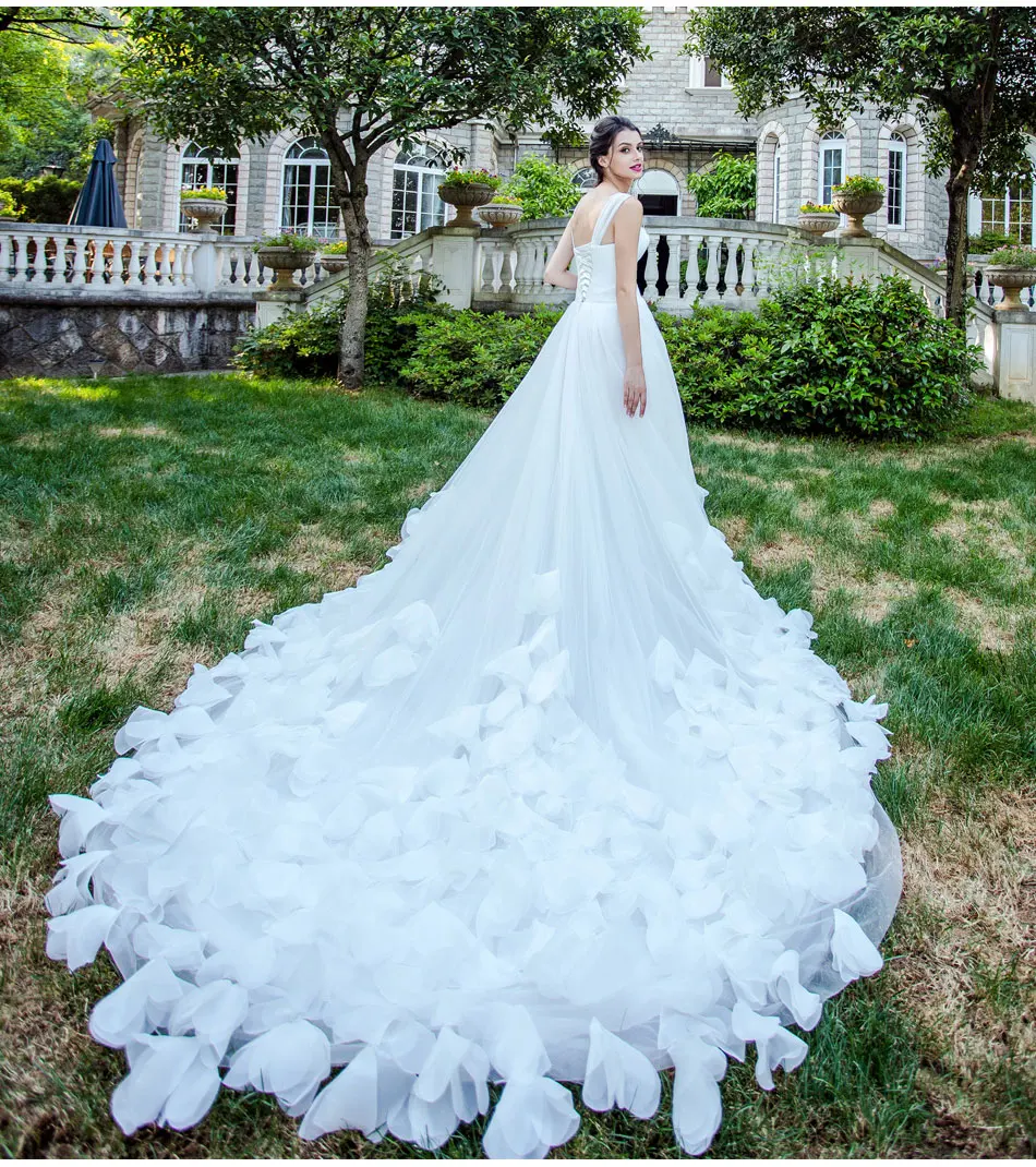 MYYBLE-vestido de novia largo de tul, elegante vestido de lujo para boda, fiesta, 2021