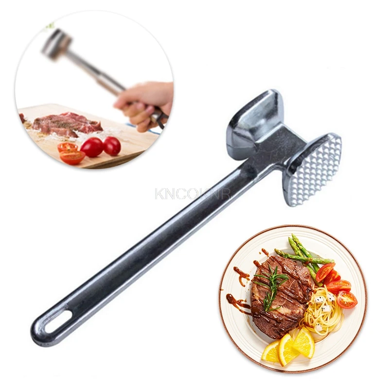 Aluminum Alloy Hammer Meat Mallet Tenderizer Kitchen Tool For Steak Beef Pork Chicken Hammer Kitchen Labor Saving Accessories