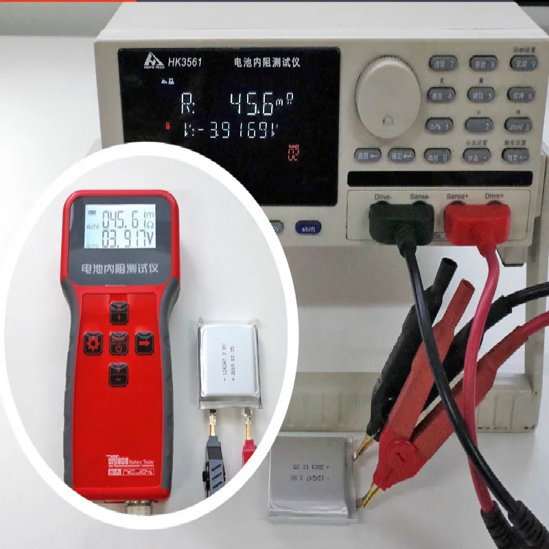 Probador de resistencia interna de batería, combinación de prueba de batería de litio de alta precisión YR1030 YR1035 Upgrade18650, bricolaje, 1