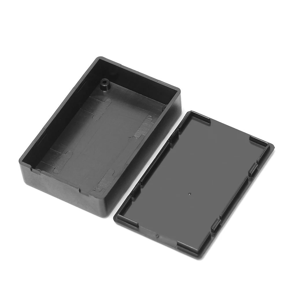 1PC Plastic Electronic Project Box White Black Instrument Parts Enclosure Boxes Waterproof Cover Project Hand Tool 70*45*18