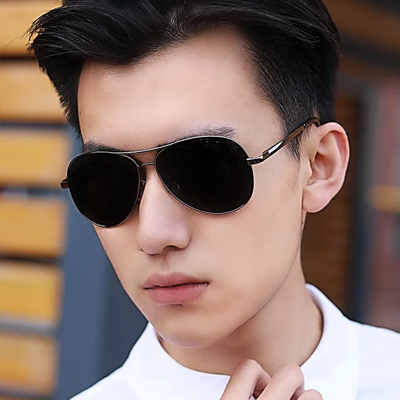 GODU Photochromic Pilot Polarized Sunglasses Men Women Driving Chameleon Discoloration Sun glasses Shades Oculos De Sol