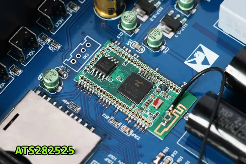 Bluetooth цифровая плата воспроизведения WAV / APE / FLAC декодер не допускающий потерь I2S Player U Disk SD Card decoder ES9018K2M