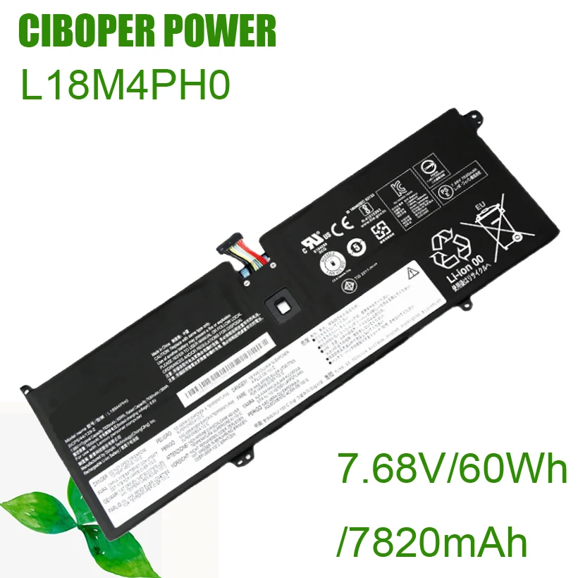 CP Laptop Battery L18M4PH0 L18C4PH0 60Wh For Yoga C940 C940-14IIL 81Q9 Serie 5B10T11585  5B10W67374  5B10T11586  5B10W67180