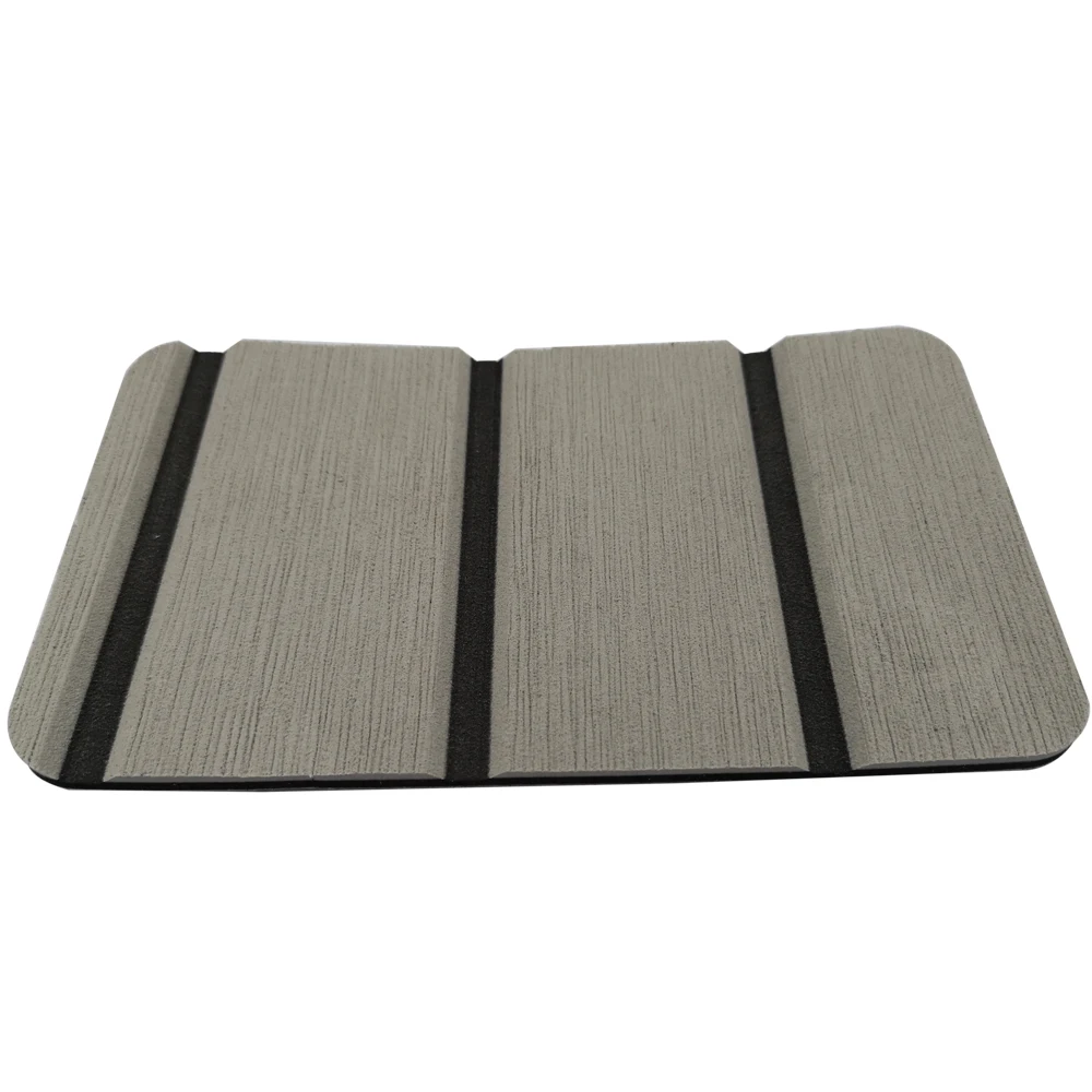 

Light Gray Sample Foam Teak Decking Sheet for Yacht Marine Carpet Flooring Mat Non Skid Self Adhesive Sea Deck Boat Accessories