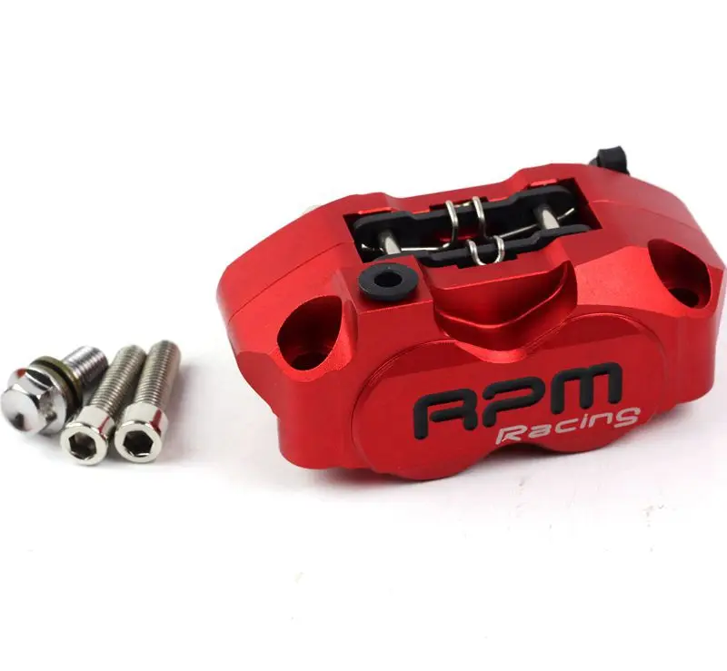 오토바이 Rpm 브레이크 캘리퍼 브레이크 펌프 82mm 장착 4 피스톤 레이디 얼, 야마하 가와사키 스쿠터 Rsz 조그 포스 더트 바이크 개조