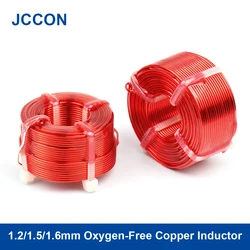 1.21.51.6mm Oxygen-Free Copper Inductor Air-core Speaker Crossover Inductor Frequency Divider Inductance 0.2mH-5.5mH