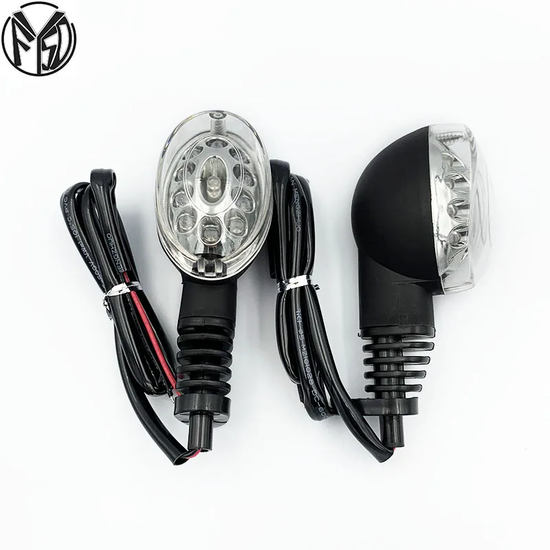 Turn Signal Lamp & Light Lens For KAWASAKI NINJA 250R KLS 250 S SF 650 Vulcan S Motorcycle Accessories Indicator Lamp Cover Cap