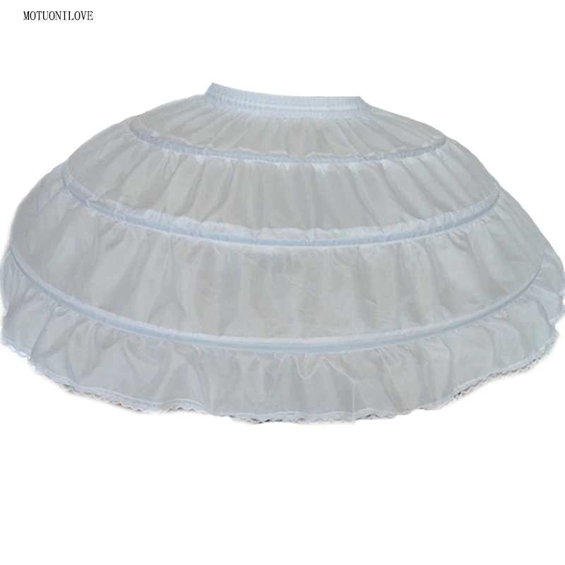 Big Wide White Short Petticoats Underskirt for Ballet Dress Ball Gown Tie Rope 3 Hoops Crinoline Skirt Slip Can Can Para Vestido