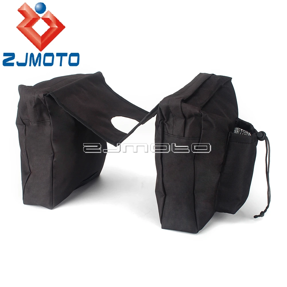 600D Oxford ATV Motorrad Tank Lagerung Sattel Tasche Für Kawasaki Honda Yamaha BMW Suzuki Dirt Bike Equine Zurück Pack Packtaschen taschen