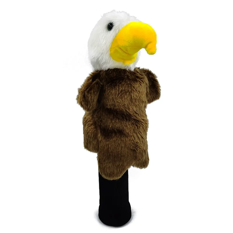 2 colori USA Aquila Copertura Della Testa di Golf Fairway Woods Ibrida Del Fumetto Animale Golf Clubs Headcover Della Mascotte Della Novità Sveglio