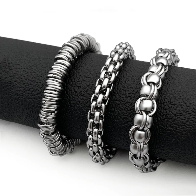 Fashion New Titanium Steel Stainless Steel Bracelet Men And Women All-match Jewelry Hot Sale