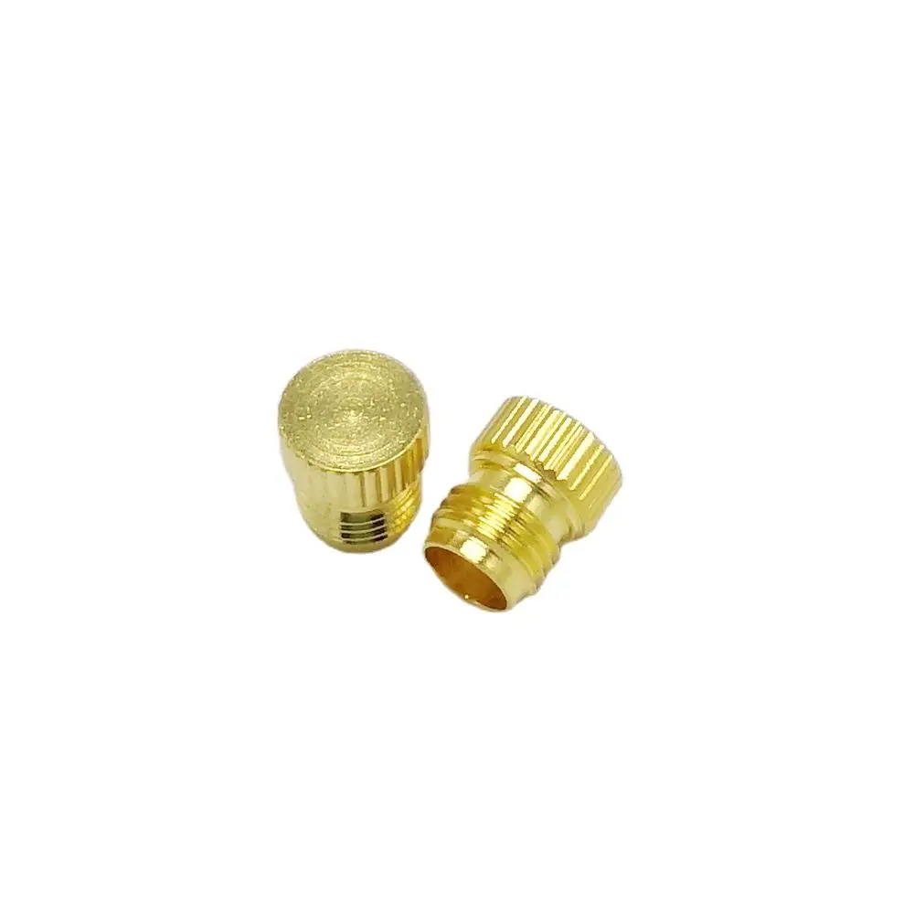 SMA Metal Protective Cover For Instrument SMA Connector Dust Cap Gold-Plated 10pcs/lot