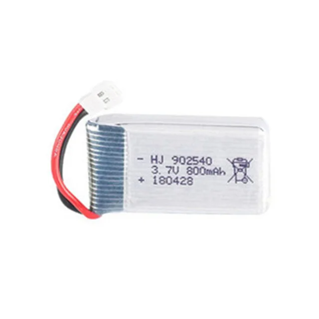 3.7V 800mAh Lipo Battery for Syma X5 X5C X5SC X5SW TK M68 MJX X705C SG600 RC Quadcopter Drone Spare Part 902540 3.7v battery