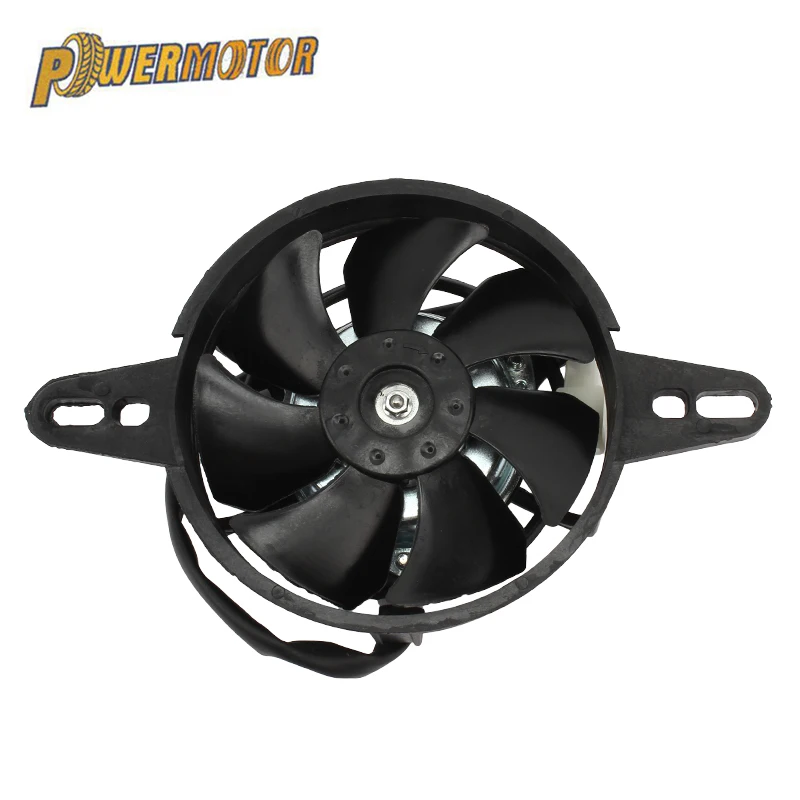 Motorcycle Cooling Fan 12V 250cc 300cc Engine Gasoline Universal Electrofan Radiator Dirt Bike Motocross Accessories