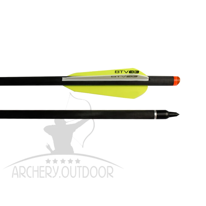 

20" Carbon Crossbow Bolt BTV Vane OD8.8 Arrows 100 Grain Point Moon Knock Archery Bow Outdoor Hunting