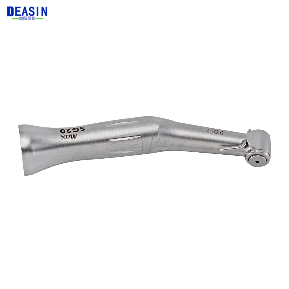 Dental Low Speed Handpiece 20:1 Reduction Implant Surgery Contra Angle Handpiece De MAX SG20 Air Turbine