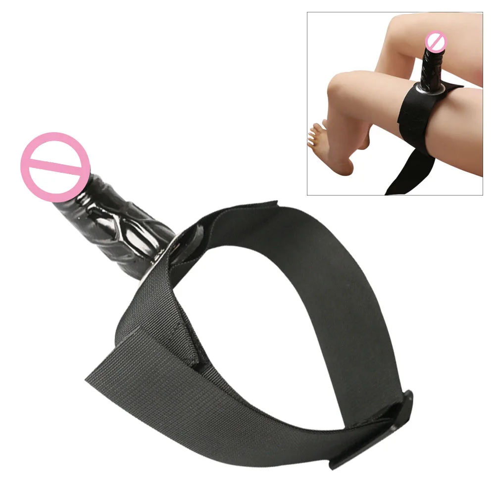 Adult Toys Gag Strap On Dildo Open Mouth Plug Belt Bondage Harness Strapon Leg Restraint Underwear Bdsm Gags Sex Toys For Wom L1