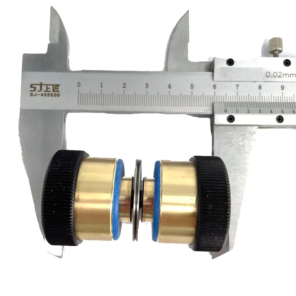 WEDM Copper Pulley Roller 070 OD32*L60mm Guide Wheel Assembly Brass Seat for CNC Wire Cutting Machine