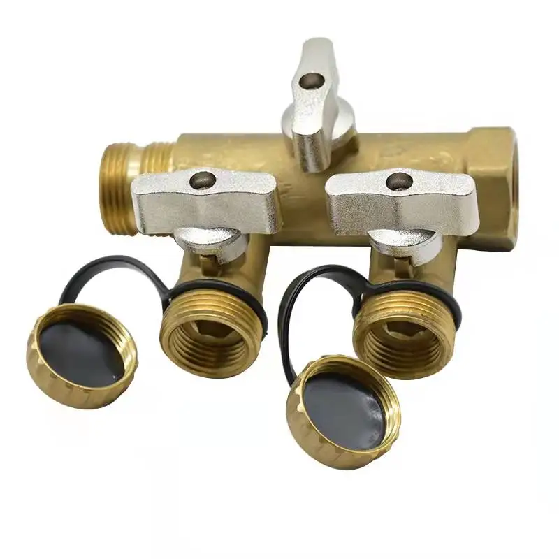 

Valve Four-way ball valve HVAC switch Live water distributor Solar workstation water distribution valve Liquid injection valve