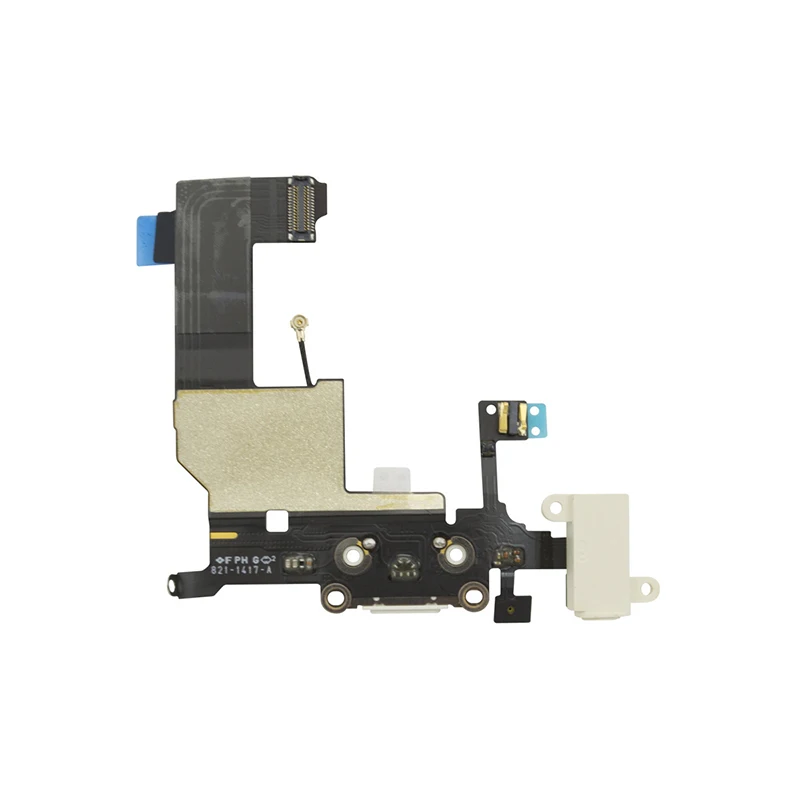 High Quality USB Charging Port Connector Ribbon Flex Cable Replacement for iPhone 5s USB Charging Dock Mobile Phone Parts