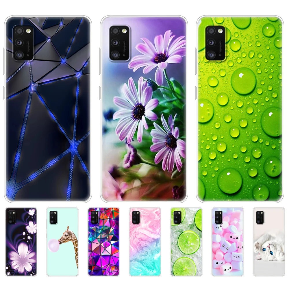 For Samsung Galaxy A41 mobile phone case 6.1inch Samsung A41 Galaxy A41 soft silicone mobile phone case A 41 A415 SM-A415 bumper