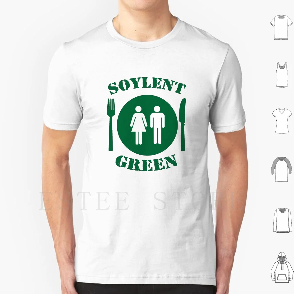 Soylent Green T Shirt Cotton Men DIY Print Soylent Green Cannibal 1984 People