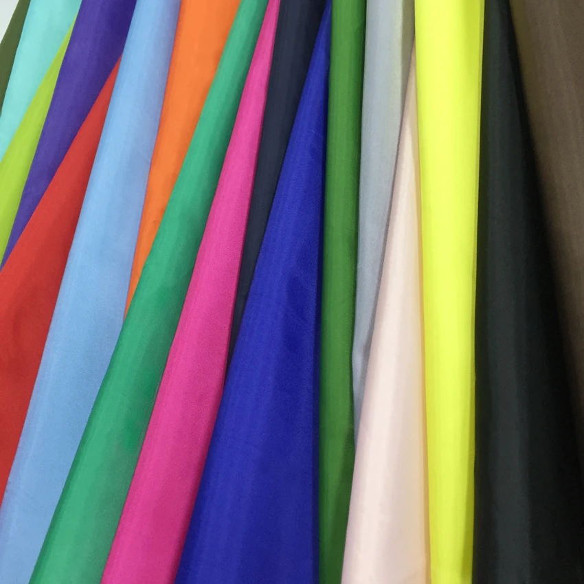 Free Shipping 1M*1.5M 290T Polyester Taffeta Fabric Lining For Coat Riboux 100% Poly Tricot Fabric