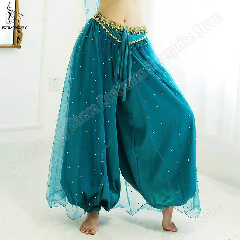 Jasmine Costume Women Aladdin Halloween Outfit Belly Dance Princess Jasmine Costume Adults Festival Arabian  Party Cosplay