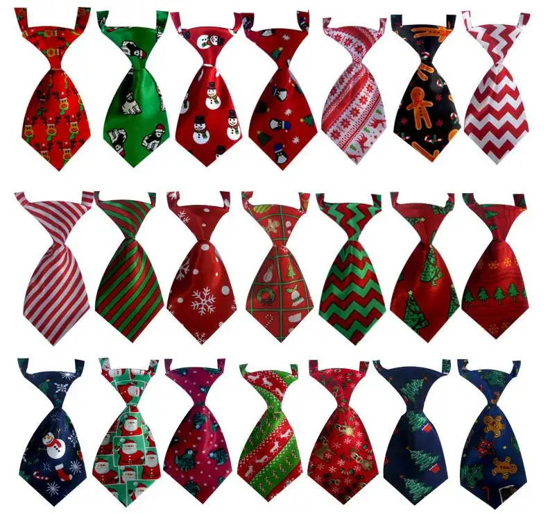 1000pcs/lot new fashion child kid christmas tie/santa clause/deer tree snow print neck tie