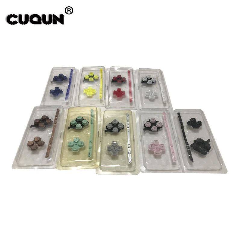 15 Màu Vỏ Ốp Lưng Nút Bộ & 3D Đính Đá Nắp PSP2000 Vỏ Hộp Phiên Bản Cũ Tay Cầm Chơi Game