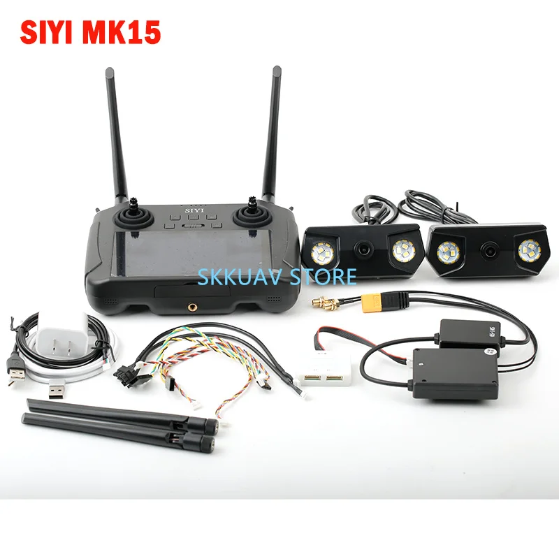 NEW SIYI MK15 remote control Mini Handheld Afstandsbediening Radio Zender1080P Video 15Km 5.8G Android 9.0 2G Ram 16G Rom Drone