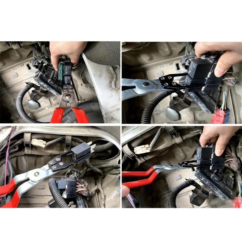 Replacement Of Car Relay Disassembly Clamp Relay Extraction Pliers Relay Puller Pliers Fuse Removal Pliers Tool on most domestic