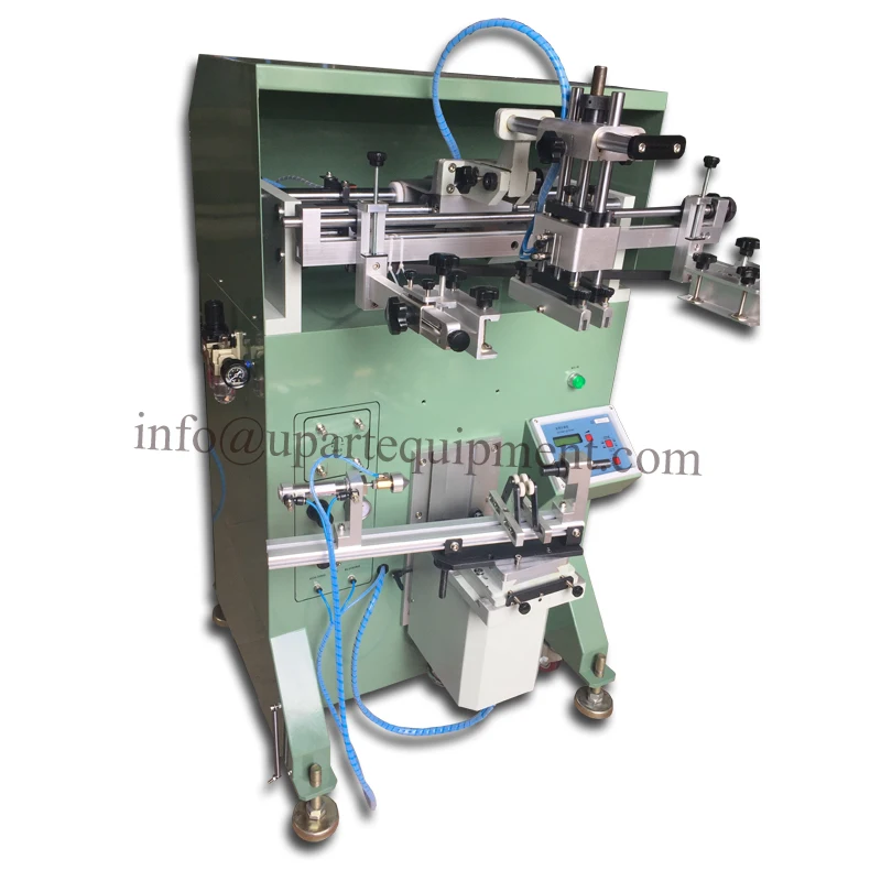 Automatic Curve Silkscreen Printing Machine For Cosmetic Pack