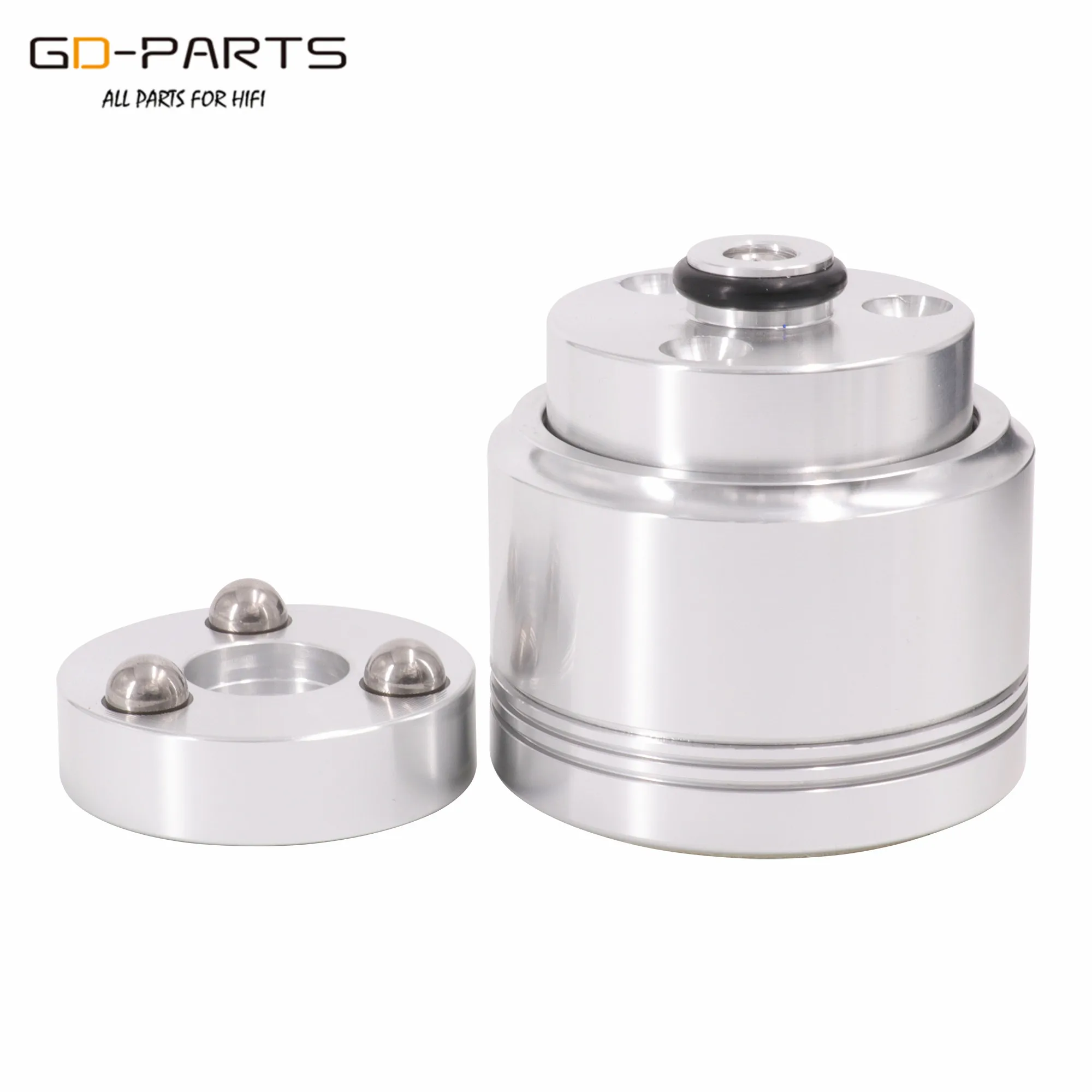 53mm-58mm Full Solid Aluminum Magnetic Suspension AMP Feet Isolation Stand Damper Hifi Audio Speaker Turntable Height Adjustable