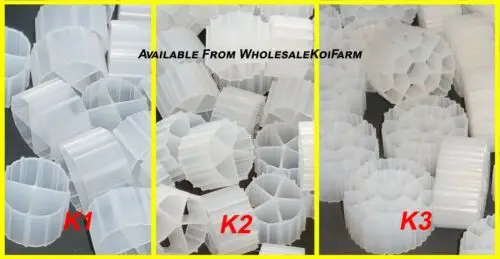 K1 K2 K3 Moving Bed BIO Filter Media FILTRATION aquarium fish tank koi pond plastic biochemical filter media