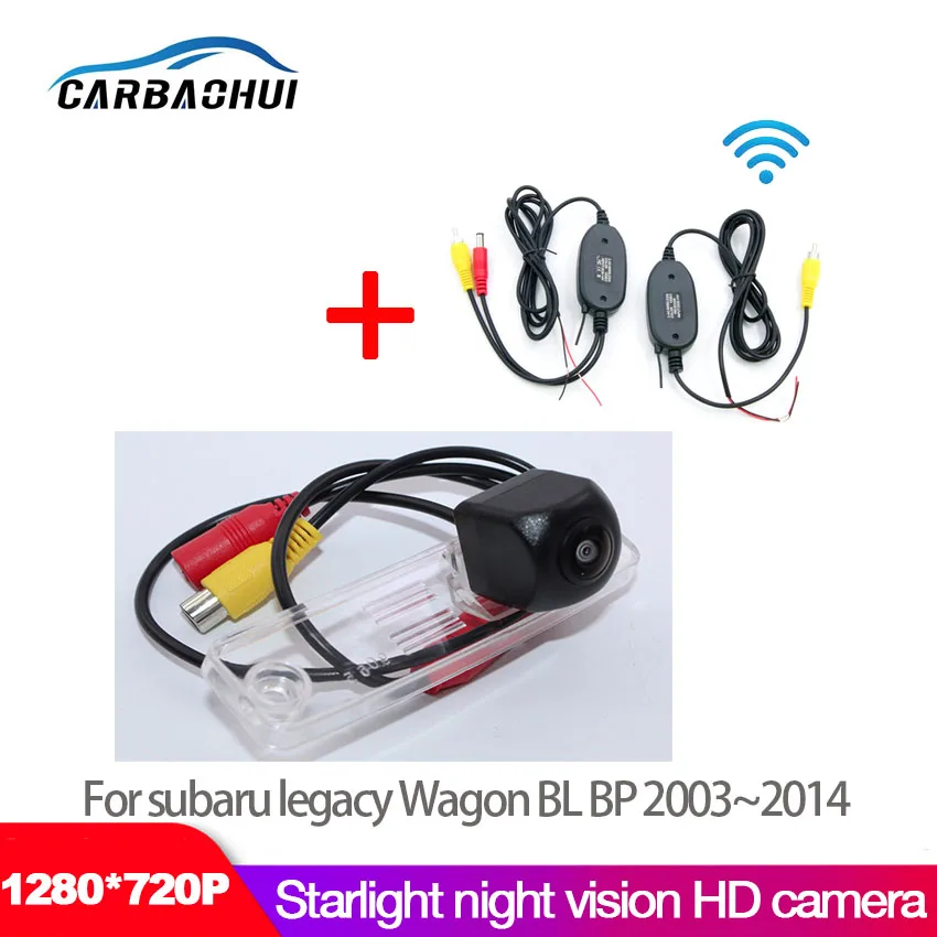 Car wireless Rear View Camera For subaru legacy Wagon BL BP 2003~2014 CCD full HD Night Vision Waterproof high quality