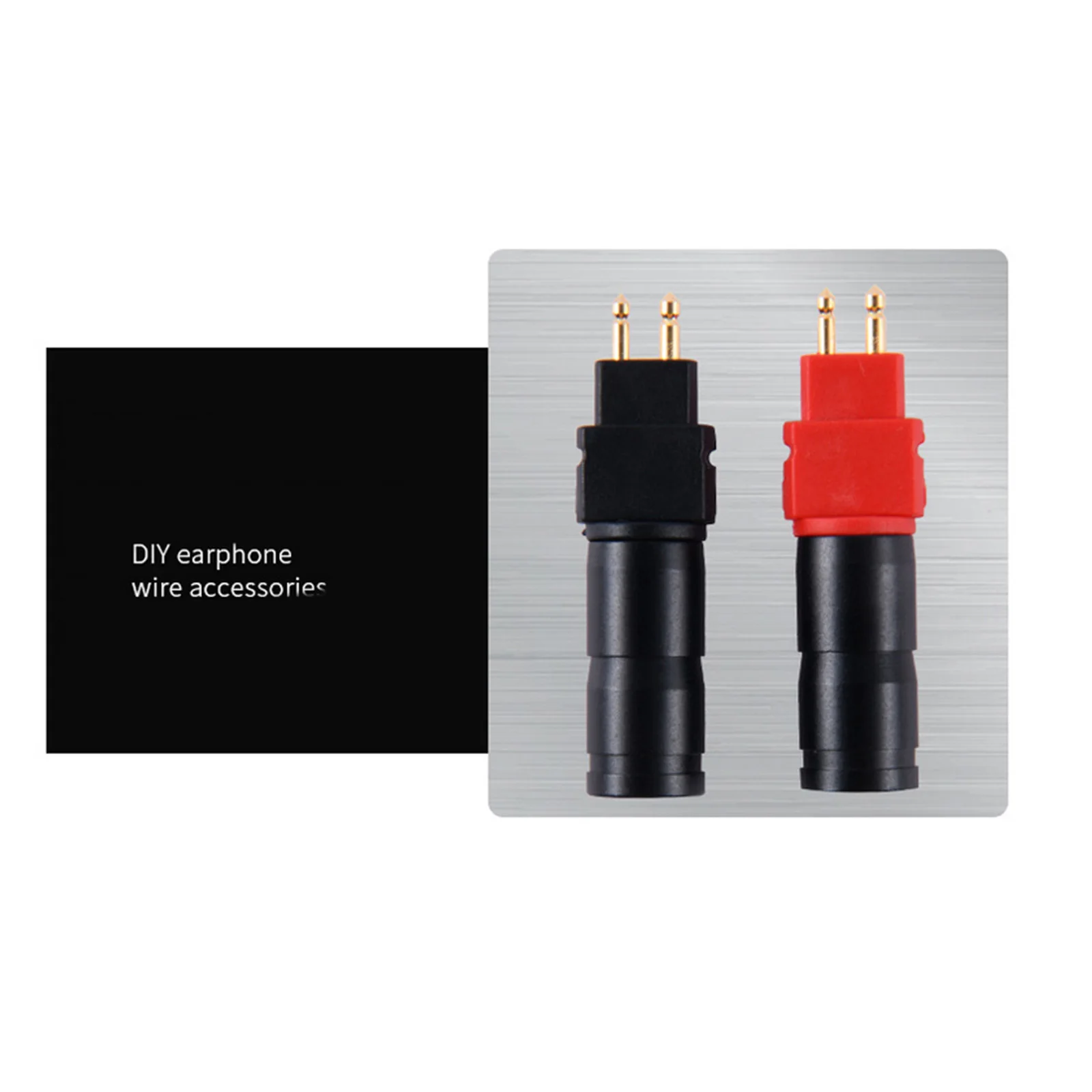 2 قطعة دبابيس سماعة مطلية بالذهب ل Sennheiser HD580 HD600 HD650 HD660S استبدال سماعة كابل دبوس موصلات