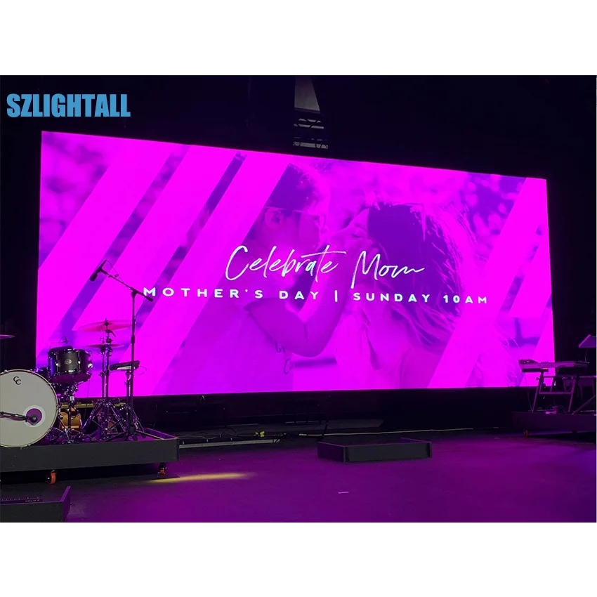 Indoor P4.81mm 250X250 Mm 52x52dots Led Display Module Rgb Hd Led Video Wall Panelen 1/13 Scan module Voor Indoor Screen Gebruik