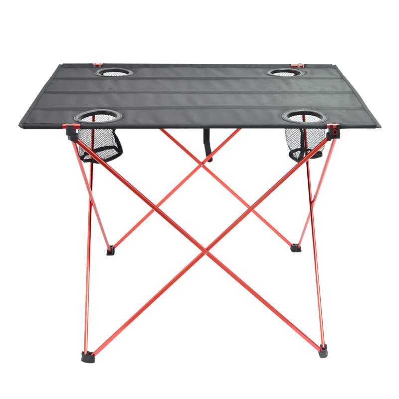 

Outdoor Picnic Camping Table Folding Beach Portable Fishing Tables Outdoor Backpacking Lightweight Roll-up Desk Garden Furniture