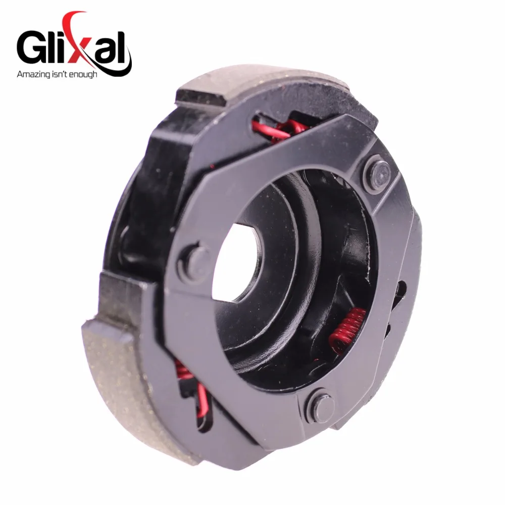 Glixal wysokowydajne sprzęgło wyścigowe płyta szczękowa dla GY6 125cc 150cc 157QMJ 152QMI silnik chiński skuter motorower ATV gokart