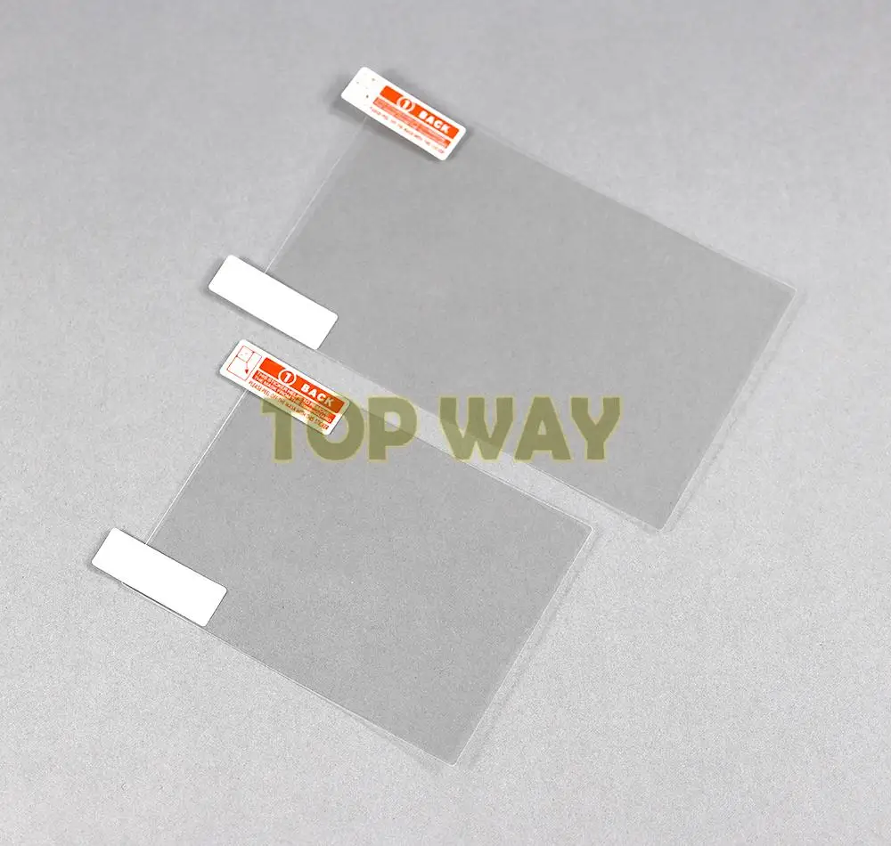 20sets Promotion HD Clear Top Bottom Protectors for 3DSXL 3DSLL LCD Screen Protective Film for 3DS XL LL