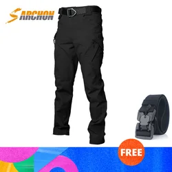 S.ARCHON IX9 City Military Tactical Cargo Pants Men SWAT Combat Army Trousers Male Casual Many Pockets Stretch Cotton Pants