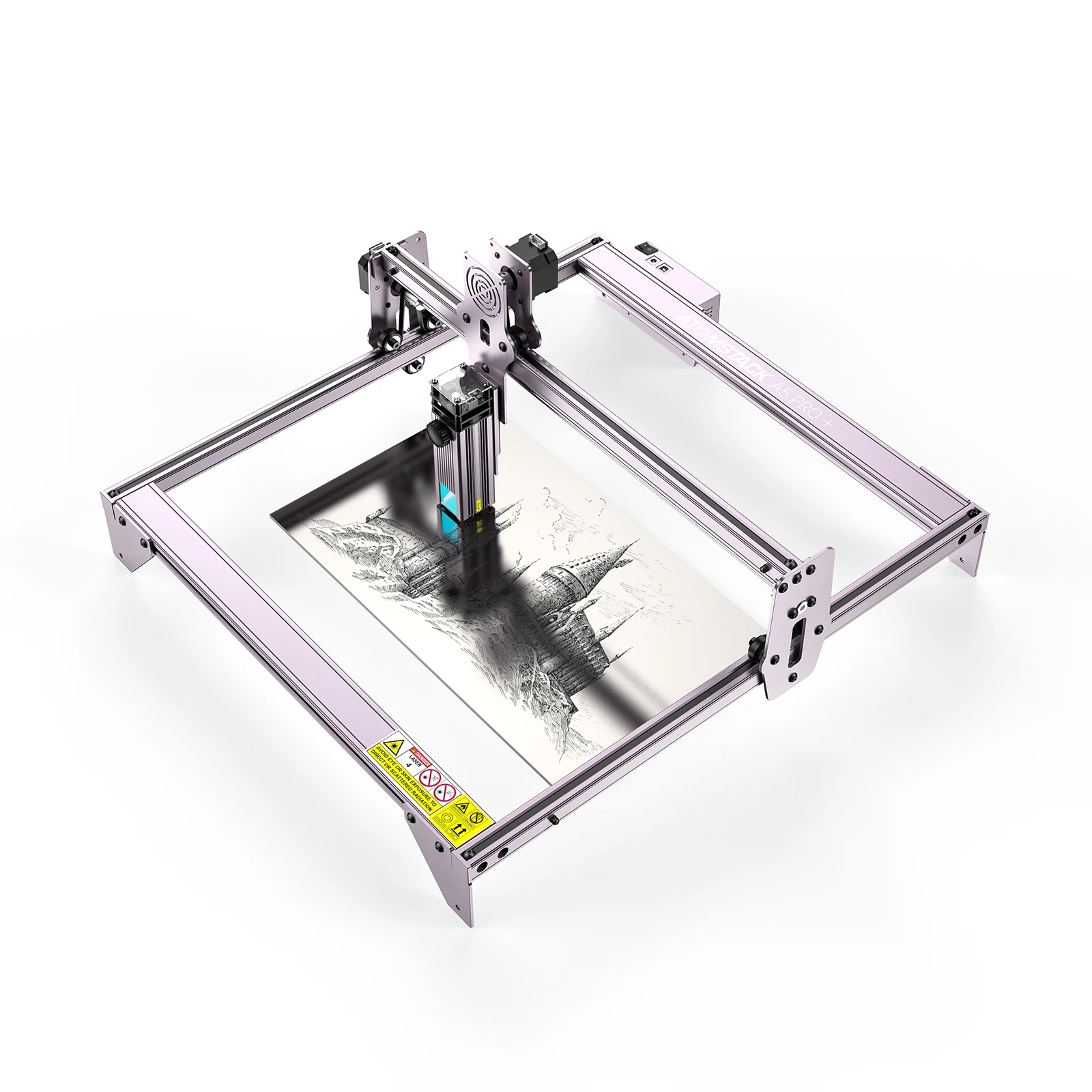 ATOMSTACK A5 PRO + Upgrade grawerowanie maszyna frez cięcie drewna grawer pulpit DIY ultra-cienki Laser Aver nowa ochrona oczu